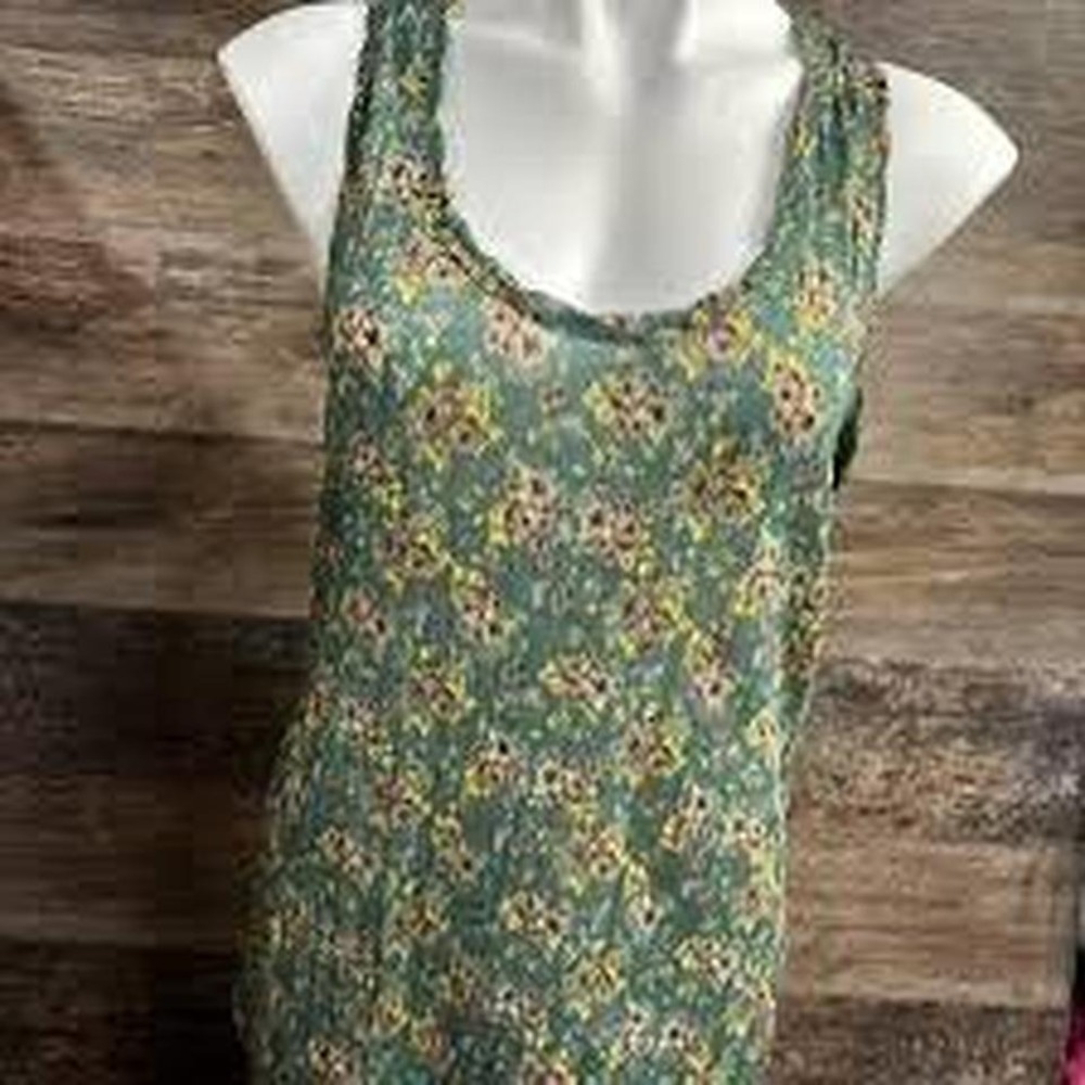 Free People Multiprint Racerback tank top size S